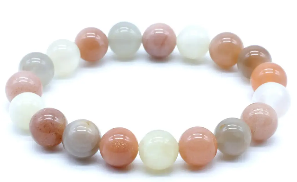 Bracelet Pierre de Lune Multi 10mm