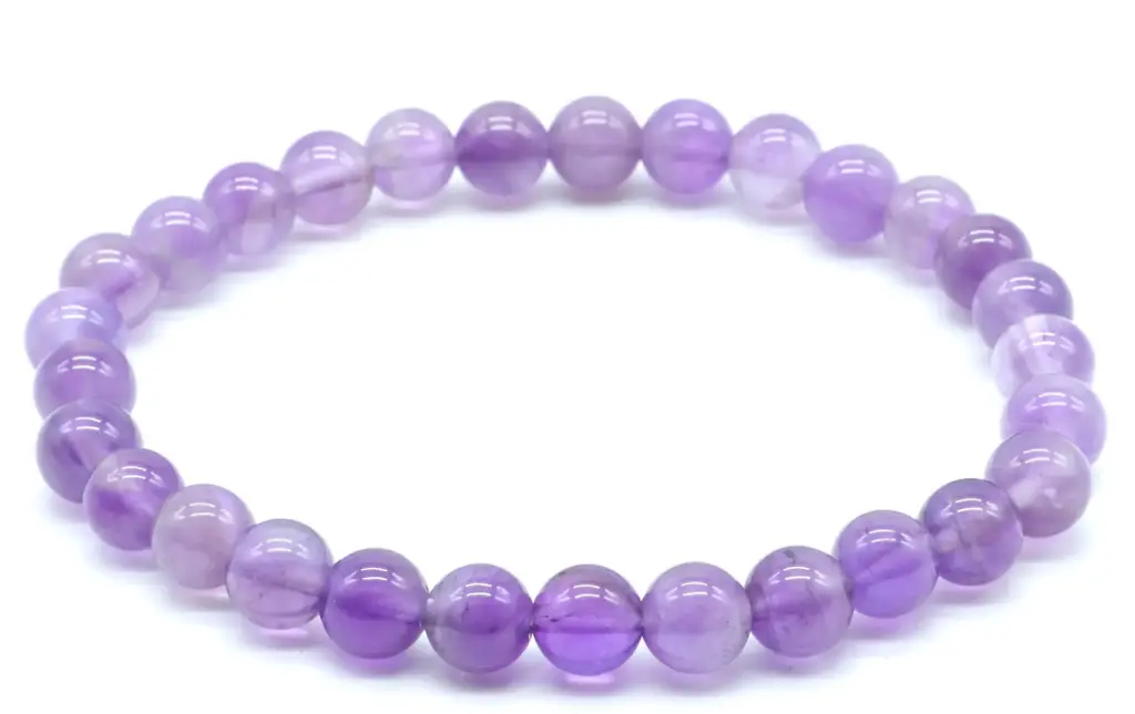 Bracelet Améthyste 6mm