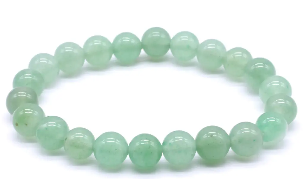 Bracelet Aventurine verte 8mm