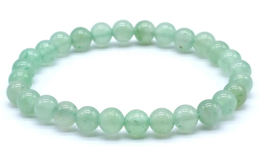 Bracelet Aventurine verte 6mm