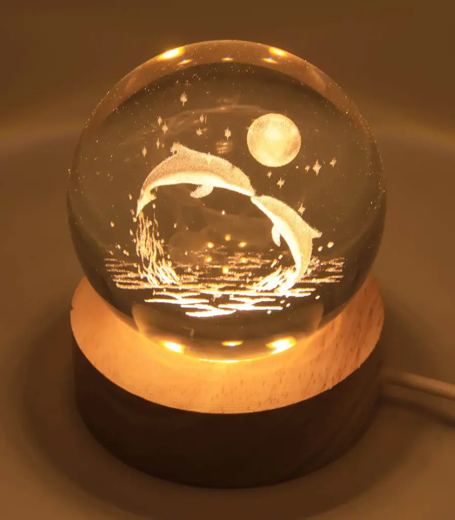 Veilleuse Verre Dauphin S