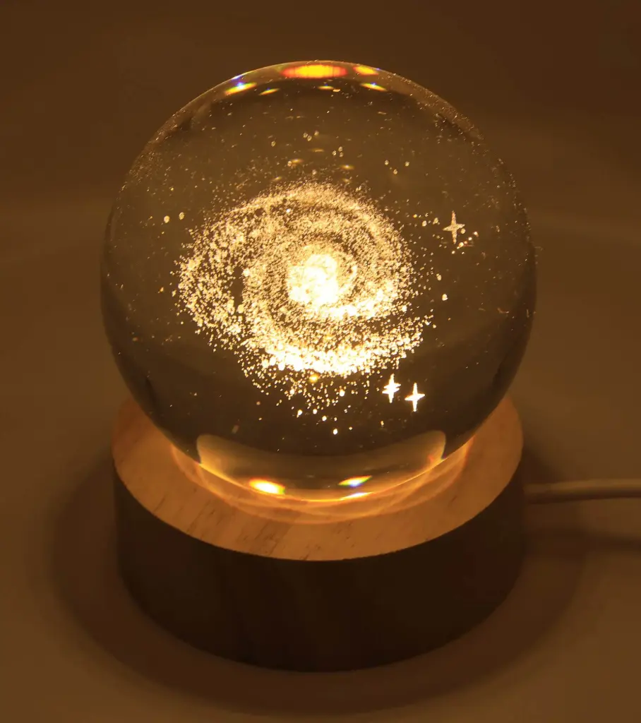 Veilleuse Verre Galaxie S