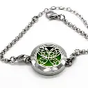 Bracelet d'Aromathérapie Papillon Abstrait