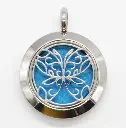 Collier d'Aromathérapie Papillon Abstrait