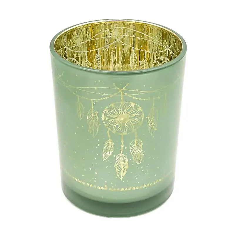 Photophore métallique Attrape-rêves