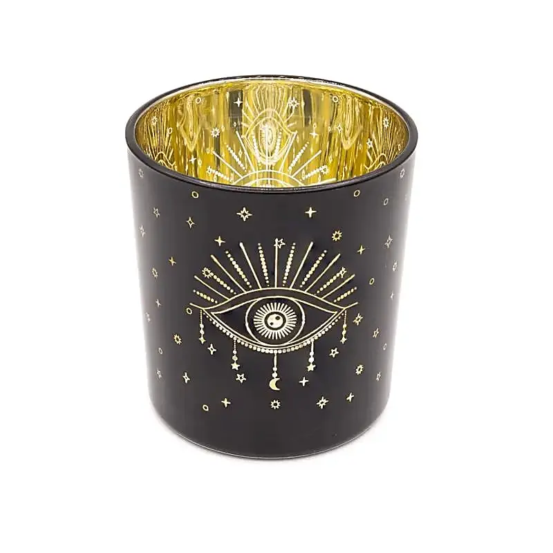 Photophore métallique Œil de la Providence