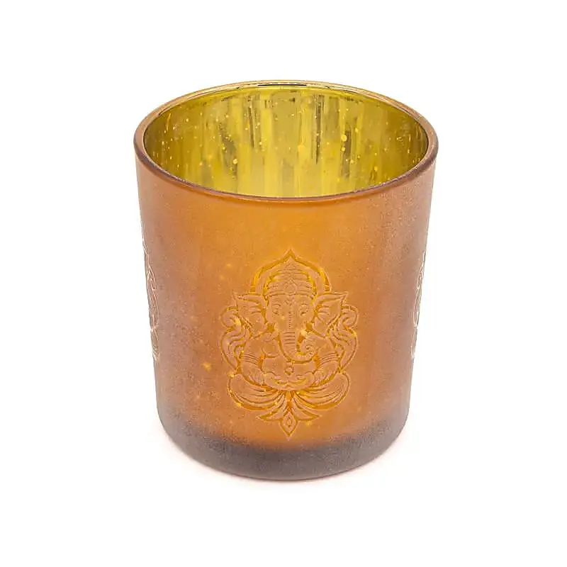 Photophore métallique Ganesha