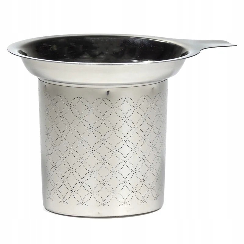 Infuseur à thé Fleur de Vie en acier inoxydable