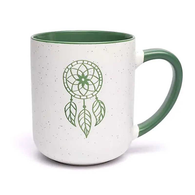 Tasse Attrape-rêves verte