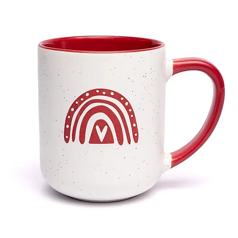Tasse Arc-en-ciel rouge