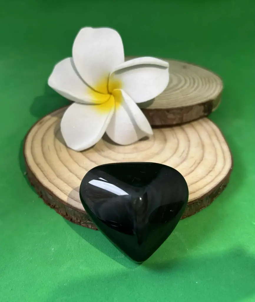 Obsidienne Œil Céleste cœur