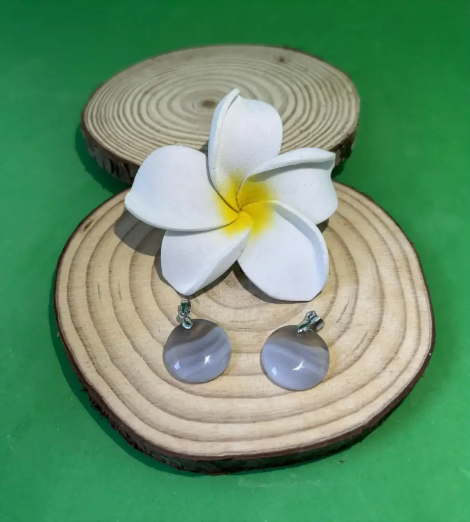 Pendentif Agate de Botswana