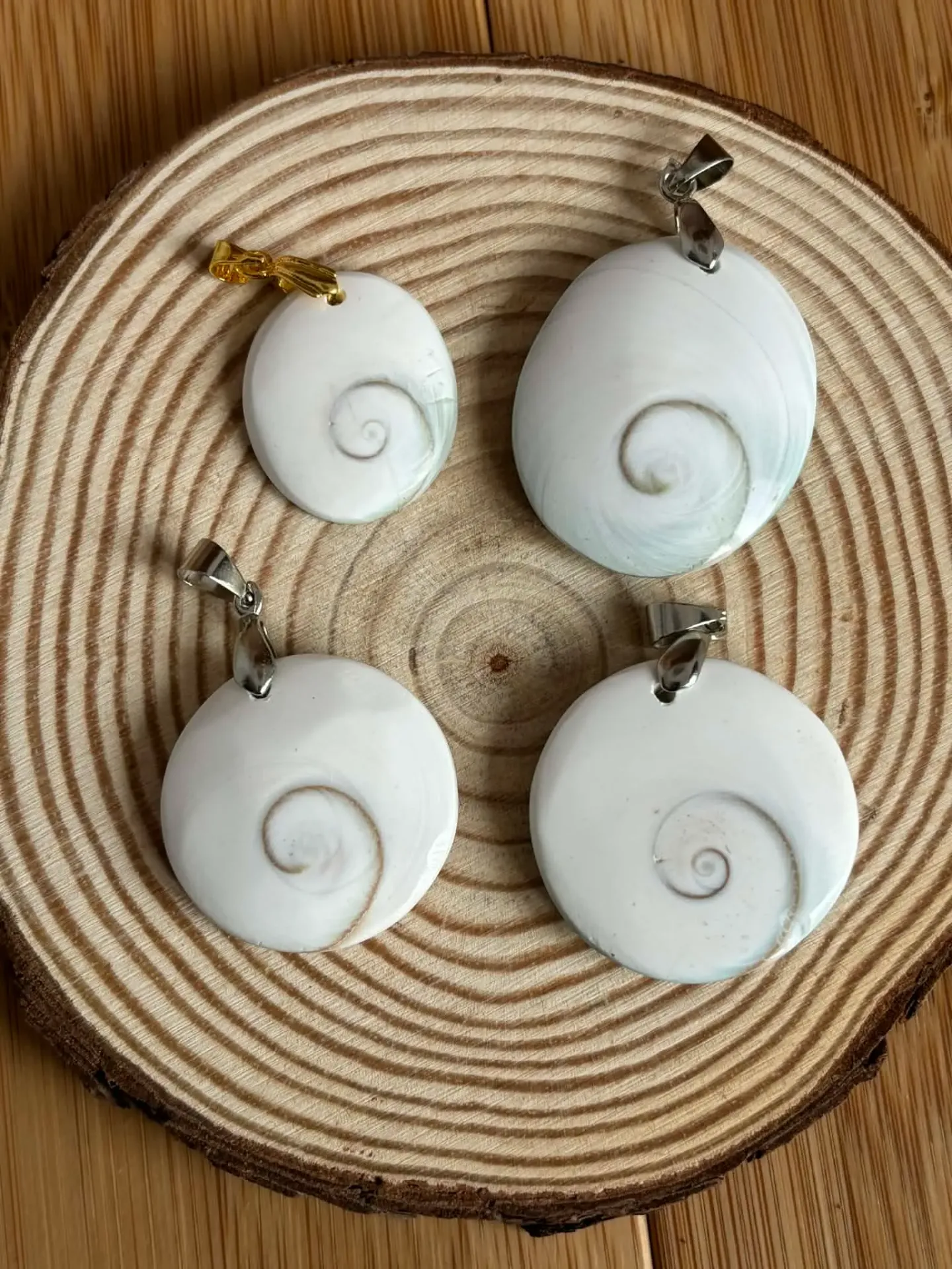 Pendentif Œil Sainte Lucie arrondi