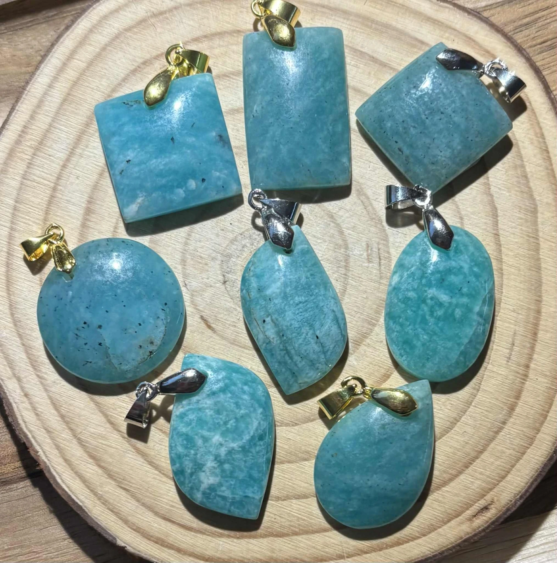 Pendentif Amazonite