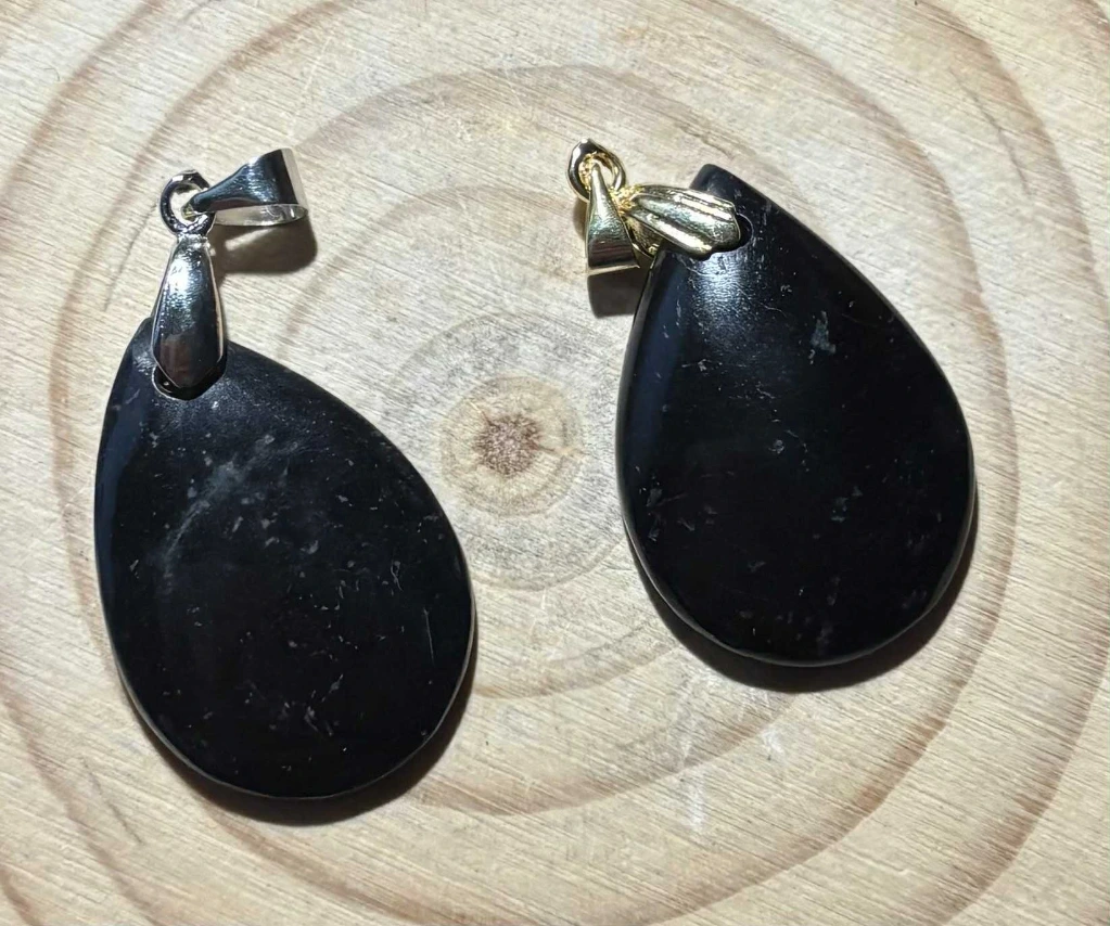 Pendentif Tourmaline noire