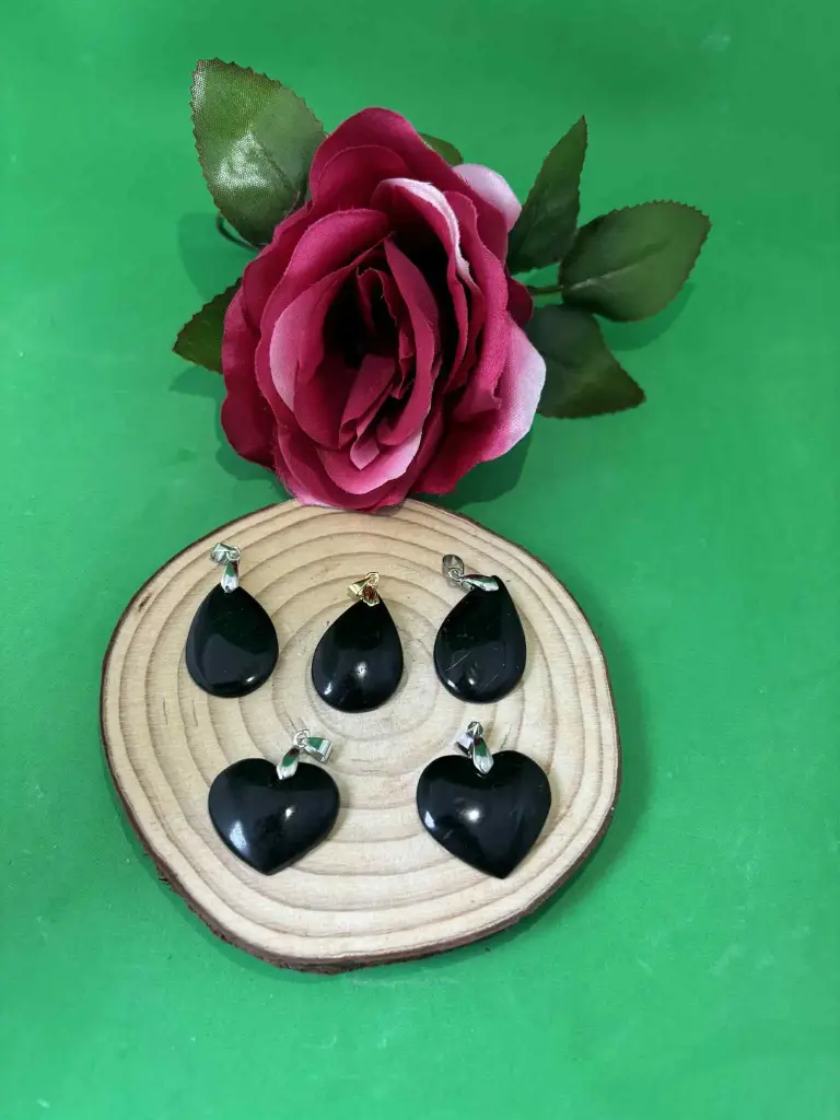 Pendentif Tourmaline noire