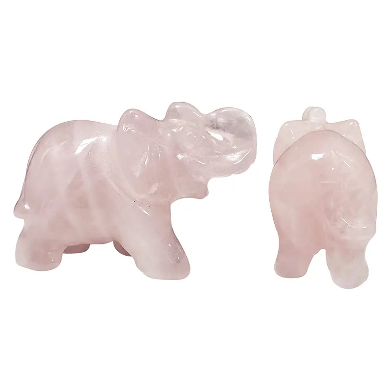 Quartz rose Éléphant