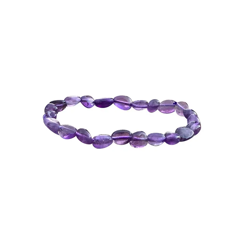 Bracelet Améthyste grains