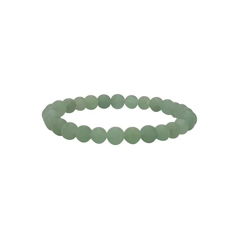 Bracelet Aventurine dépoli 6mm