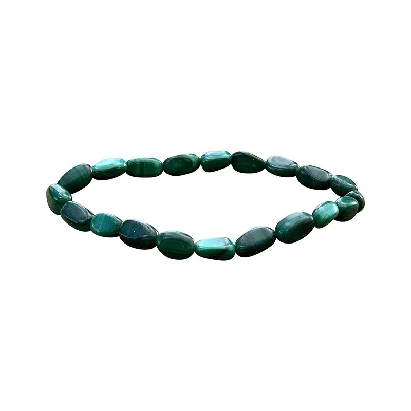 Bracelet Malachite grains