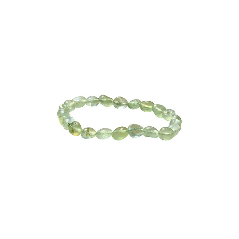 Bracelet Préhnite grains