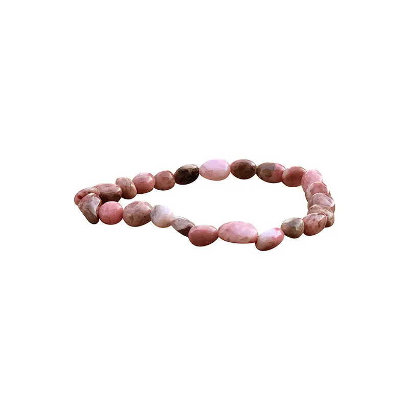 Bracelet rhodonite grains