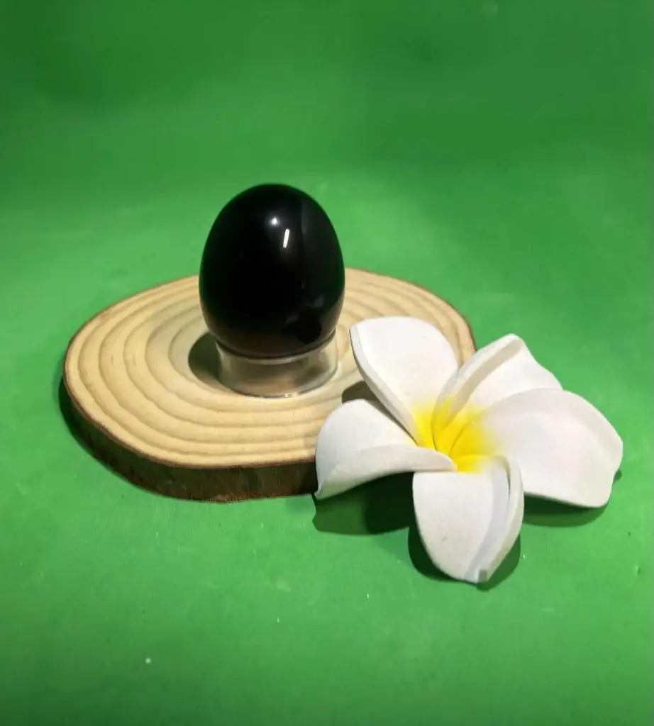 Obsidienne noire Œuf