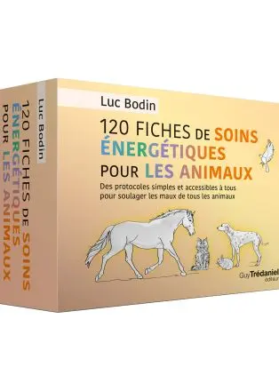 120 fiches de soins énergétiques pour les animaux