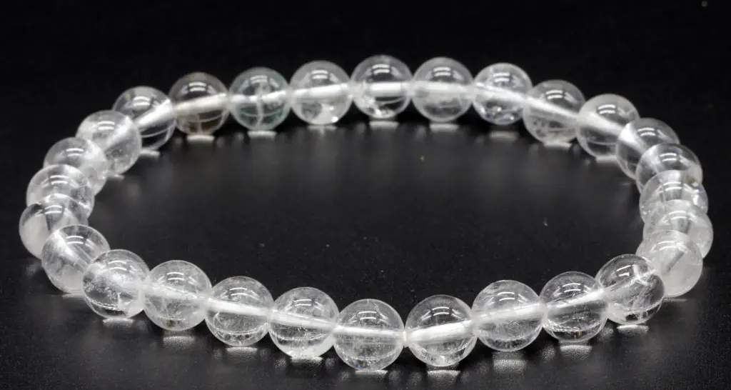 Bracelet Cristal de Roche 6mm