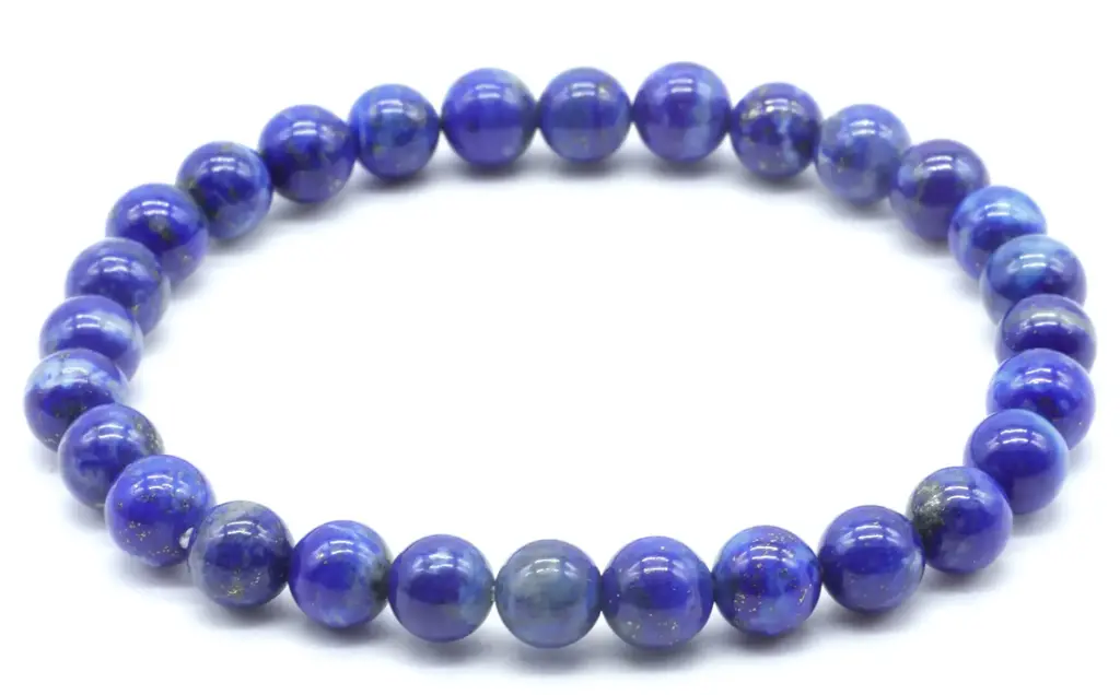 Bracelet Lapis Lazuli perles 6mm