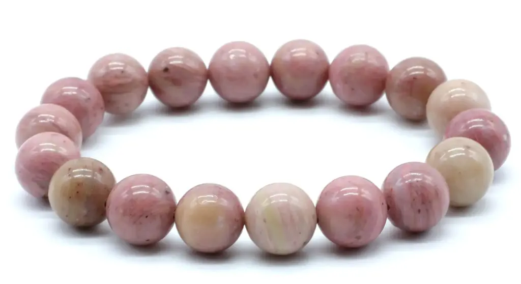 Bracelet Rhodonite Unie 10mm
