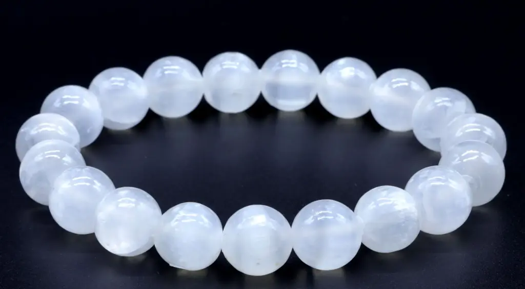 Bracelet Sélénite 10mm