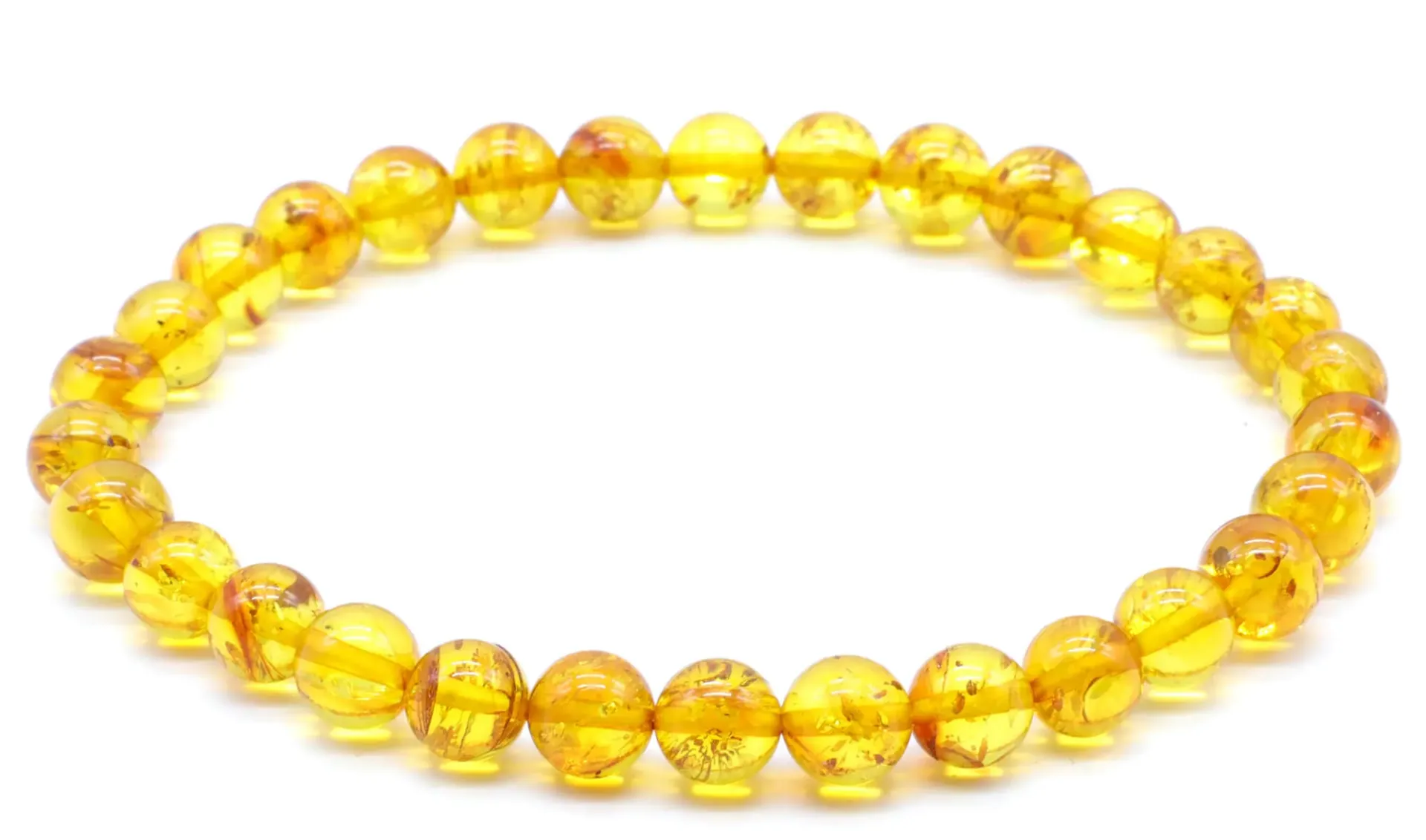 Bracelet Ambre 6mm