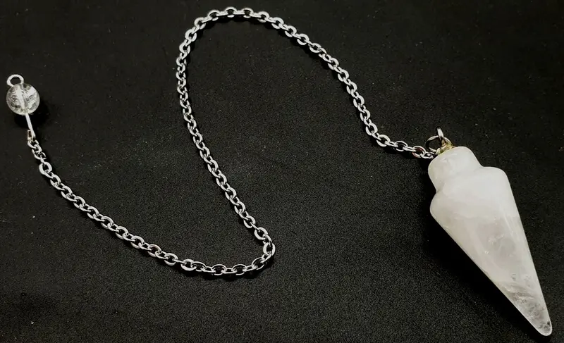 Pendule Goutte Cristal de Roche