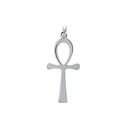 Pendentif Croix de vie Argent
