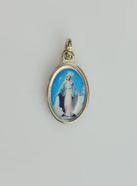 Médaille Vierge Miraculeuse coloré