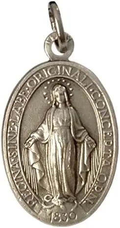 Médaille Vierge Miraculeuse argenté