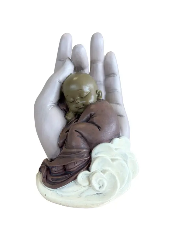 Statuette Moine Shuni Mudra