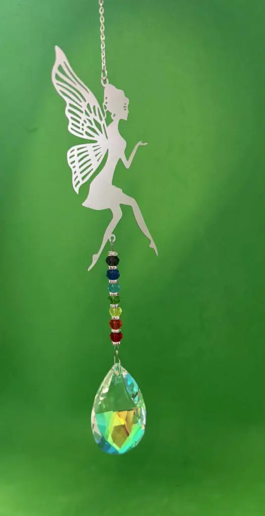 Mobile fée cristal Feng Shui