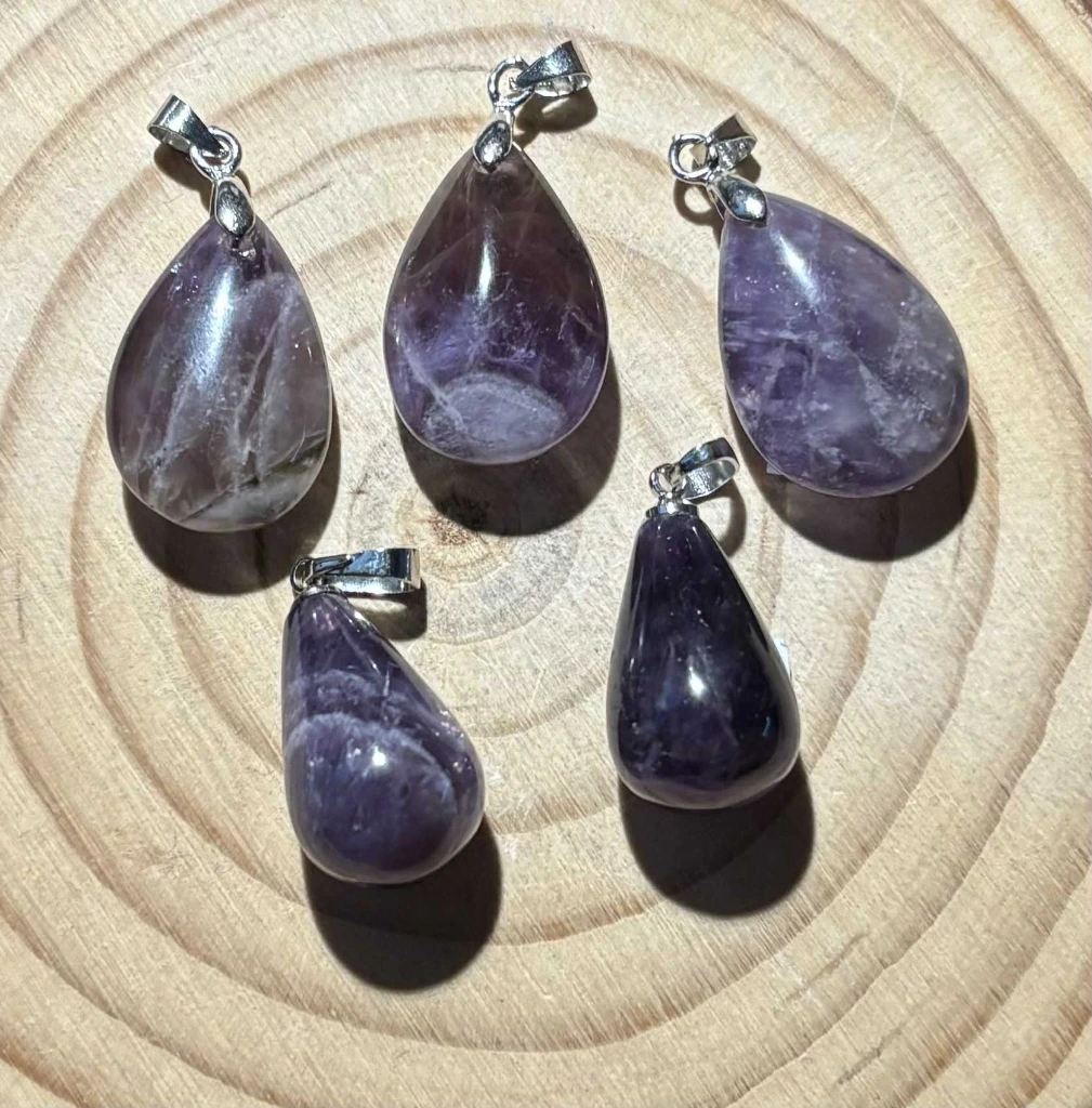 Pendentif Améthyste goutte