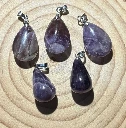 Pendentif Améthyste goutte