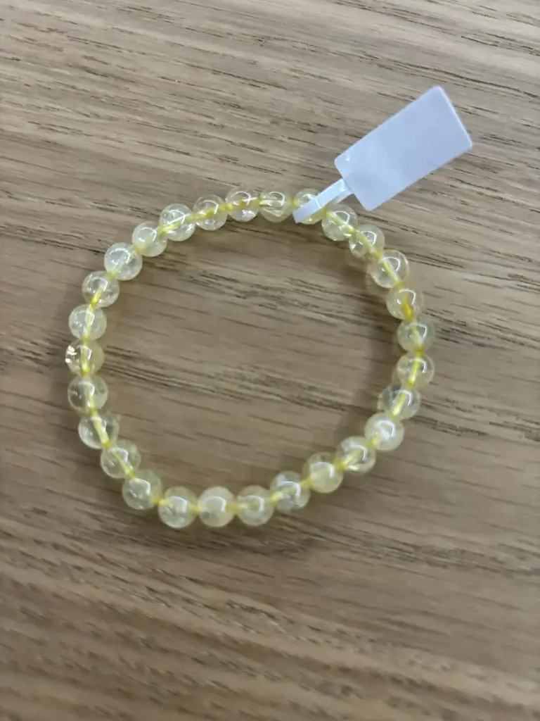 Bracelet Citrine 6-7mm