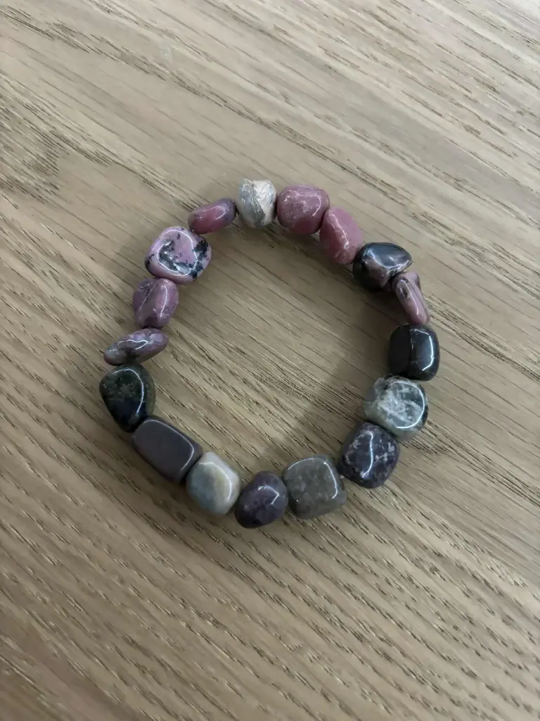 Bracelet Rhodonite nugget