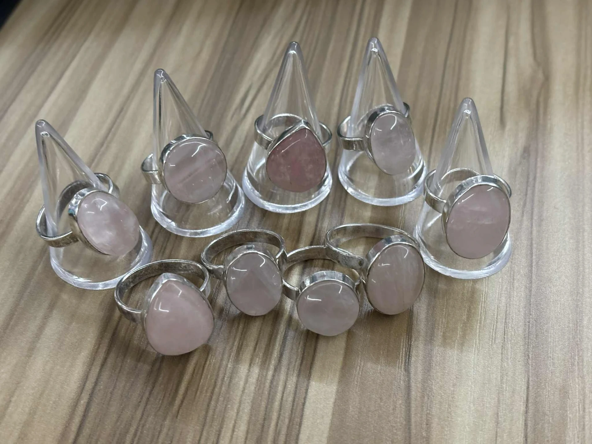 Bague Quartz rose