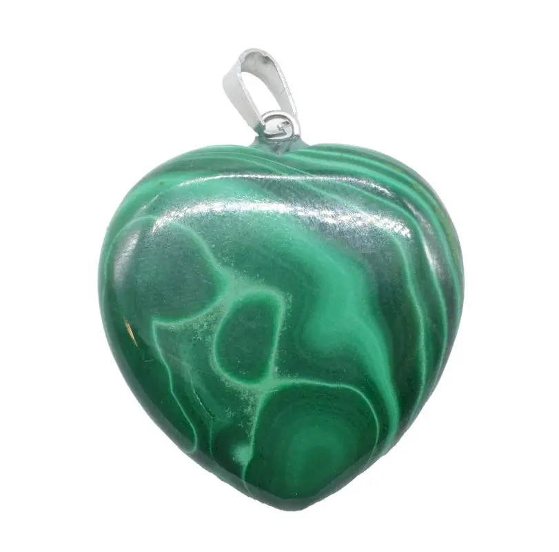 Pendentif Malachite cœur