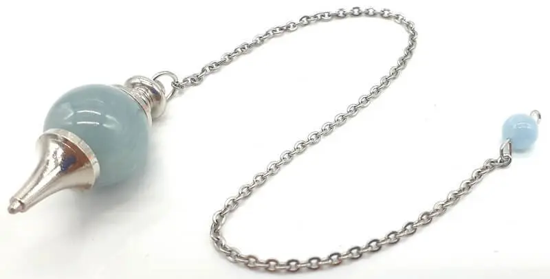 Pendule sphère Aigue Marine 