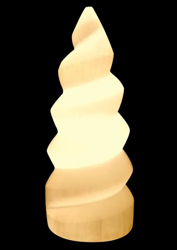 Lampe Sélénite Spirale