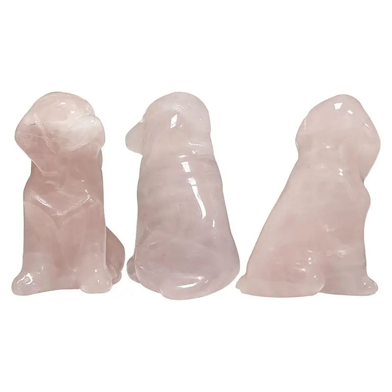 Quartz rose chien