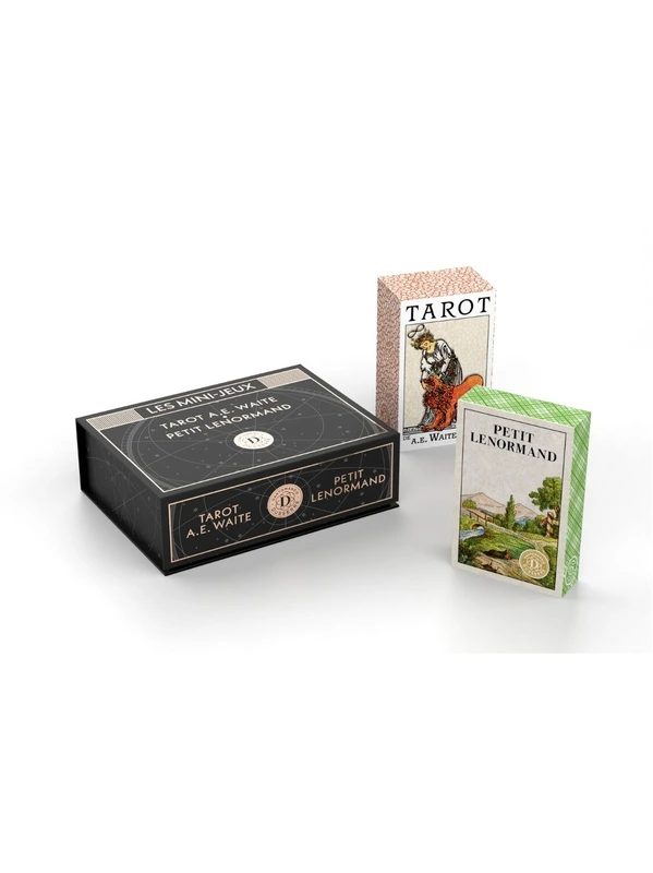 Coffret mini-jeux : Tarot AE Waite - Petit Lenormand