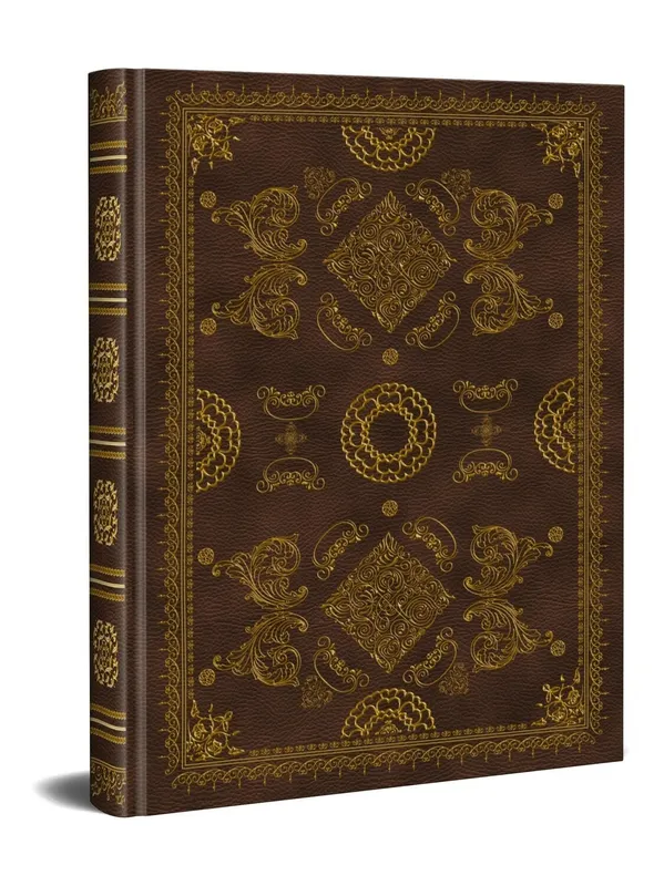 Grimoire Vierge à l'ancienne - Marron